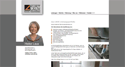 Desktop Screenshot of kurt-laux-estriche.de